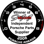 Independent Porsche Parts Supplier of the Year 2008