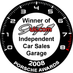 Independent Porsche Car Sales Garage of the Year 2008